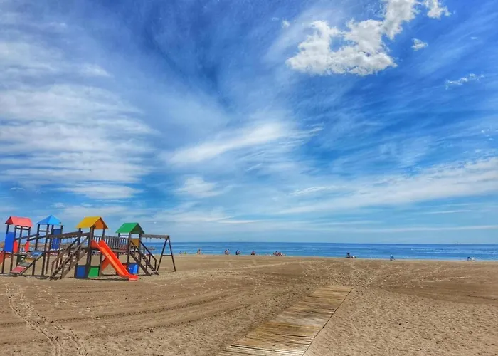 In La Carihuela Near The